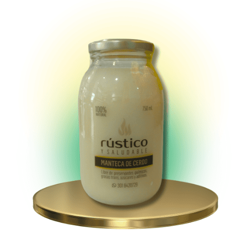 MANTECA DE CERDO RÚSTICO 100 ML-CAMBIA TU SALUD
