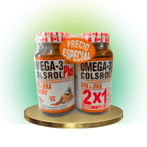 OMEGA 3 COLSROL PLUS-CAMBIA TU SALUD